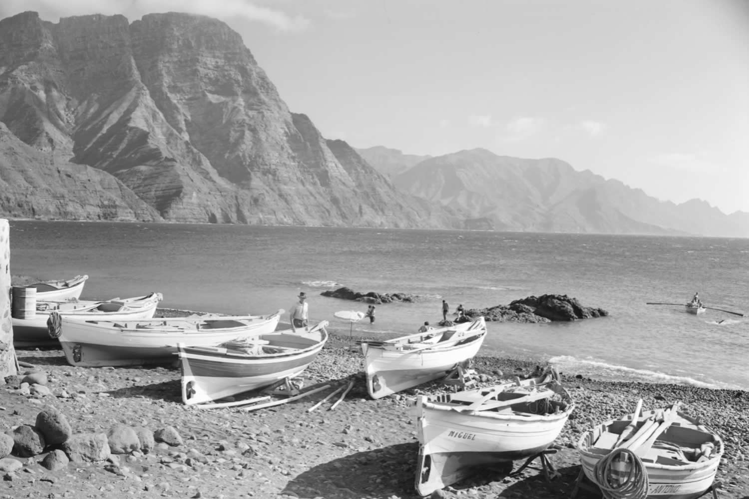Puerto de las Nieves 1965 - Archivo histórico - Julián Hernández Gil